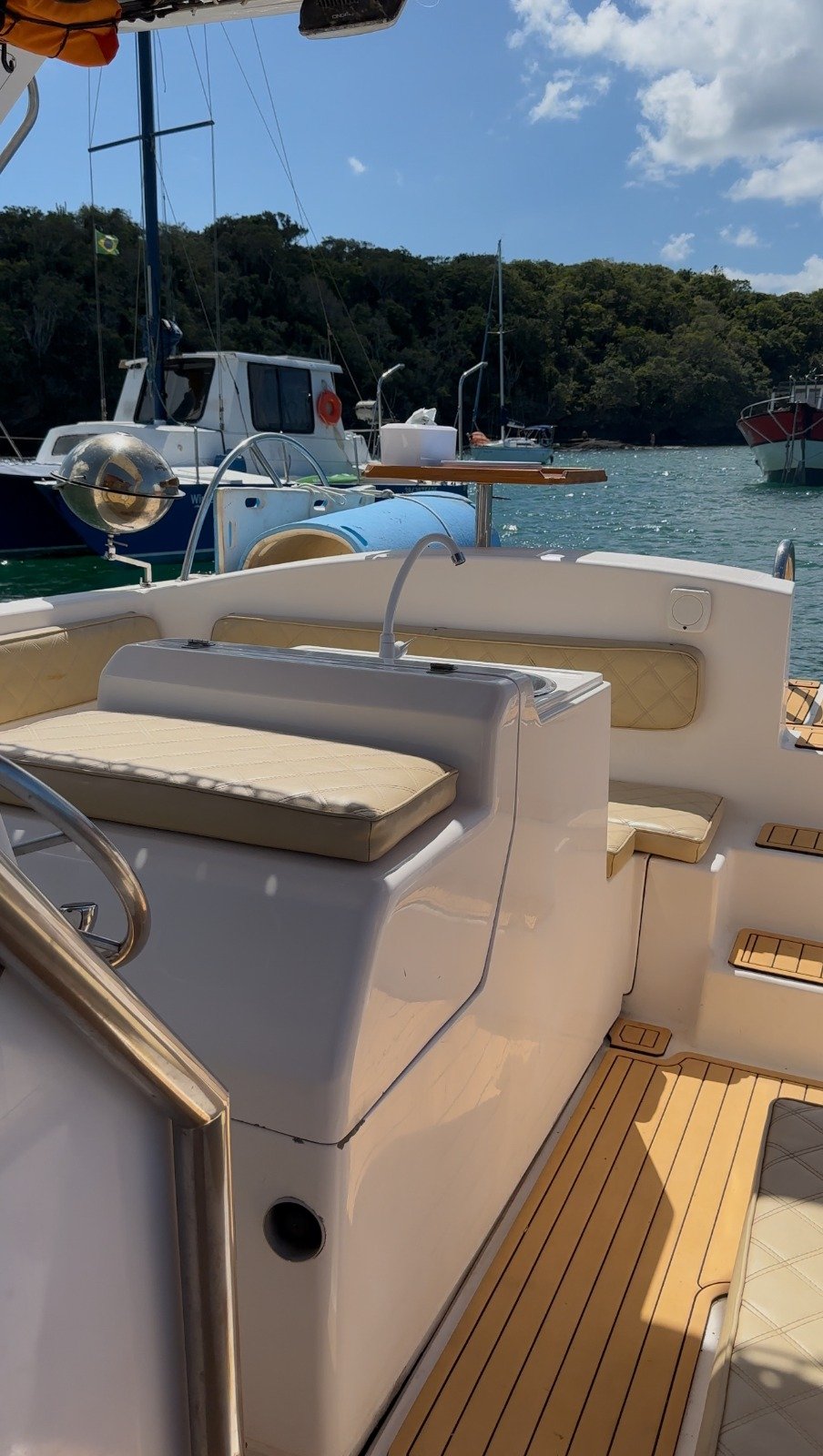 Lancha de 34 pés  Até 16 pessoas