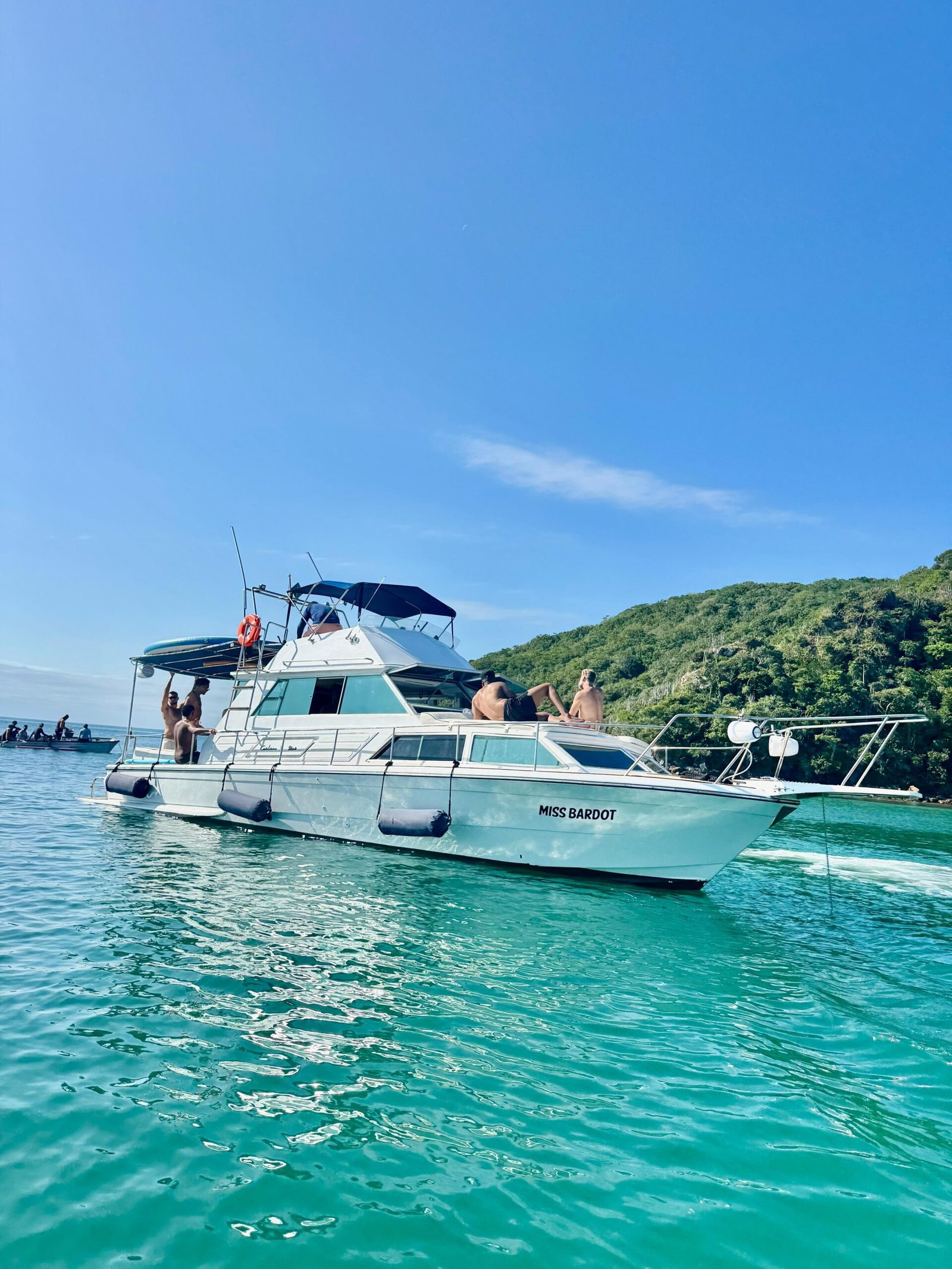 Lancha de 35 pés  Até 15 pessoas